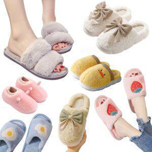 겨울 실내화 따뜻한 털슬리퍼 사무실 거실화 홈카페 감성 예쁜 슬리퍼 모음전