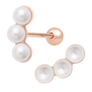 14K 골드핀 버블팝 진주 심플 여자 데일리 피어싱 본품 하나더