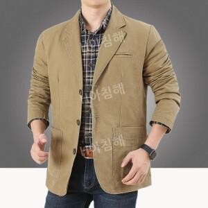 티류으스 봄 가을 캐주얼 정장 자켓 중년 아빠 선물 남자 남성 남자자켓 아우터