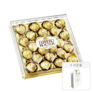 페레로로쉐 초콜렛 T24 다이아몬드, 1개 + 증정(쇼핑백 대형, 1개)