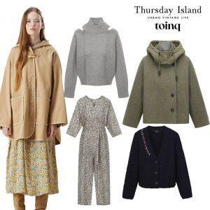 [30%쿠폰] 써스데이아일랜드 외 여성연합 겨울 마감시즌오프!! UP TO 80%