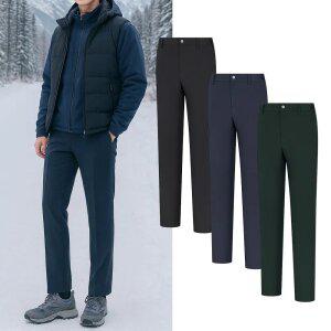 콜핑 2204PK873M 방한 보온 스판 히든밴딩 일자핏 본딩 남자 겨울 등산 기모바지