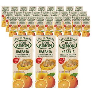 돈시몬 100%착즙 오렌지 주스 30개(200mlx30개)