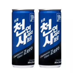 천연사이다 제로 250ml x 30캔
