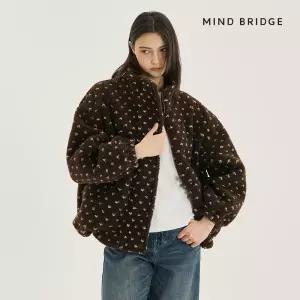[택가 109,000] 마인드브릿지 여성 도트플리스퀄팅점퍼 MZJP8294