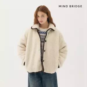 [택가 99,000] 마인드브릿지 여성 라인배색플리스점퍼 MZJP8291