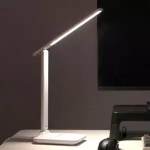 공부 스탠드 책상 조명 무선 LED 시력보호 USB 화이트