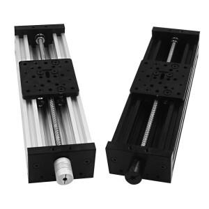 3D 프린터 OpenBuilds Z축 리드 스크류 T8 8 8mm Diy C-빔 슬라이딩 테이블 150mm 200mm 1000mm 선형 액추