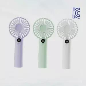 휴대용 손풍기 충전식 핸디 선풍기 저소음 미니 탁상용 여행용 야외 캠핑 사무실 개인 냉풍기