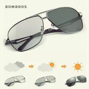 편광 실버블랙 운전 야간 햇볕차단 선글라스 가벼운 보잉 변색 색안경 CWE857B3