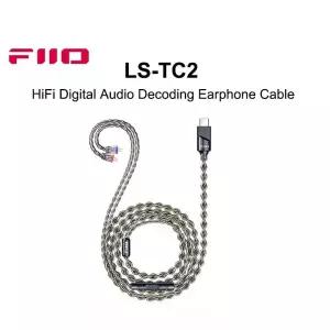 FiiO LS-TC2 DSP Type-C HiFi 디지털 오디오 디코딩 업그레이드 이어폰 케이블 0.78mm 2Pin 내장 DAC 칩 지