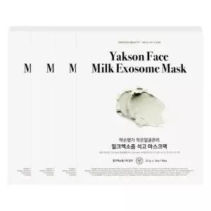 약손명가 작은얼굴관리 밀크엑소좀 석고 마스크팩 5매X4개23638080672009