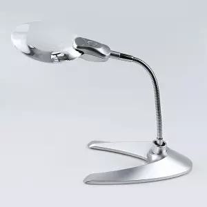 스탠드 LED 돋보기 확대경 루페 룩베 정밀 율 10배 과학도구 5배 시계공구 안경