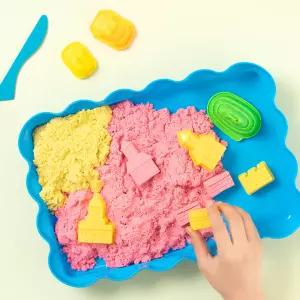 손에 안묻는 매직 모래 놀이 세트 촉감 오감 놀이 실내 흙 컬러 샌드