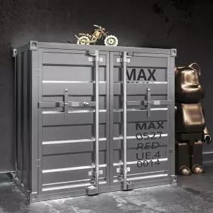 컨테이너 수납장 철제 미니 빈티지 감성 세련된