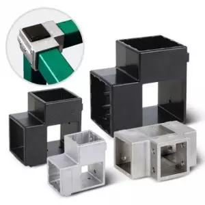 사각 파이프 조인트 각관 소켓 클램프 브라켓 (WFK4ABS)