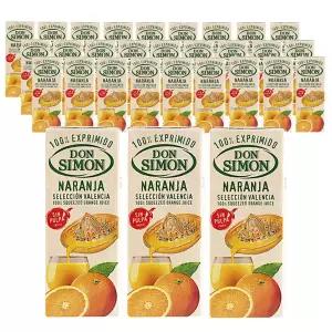 돈시몬 착즙 오렌지 주스 30개(200mlx30개) 어린이 음료수생과일