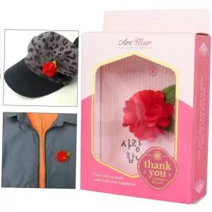 카네이션브로치 미니카네이션 부토니에 조화카네이션