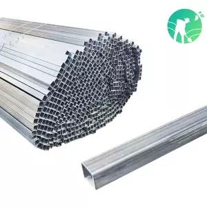 국산 아연 30mm x 1m 각파이프 (10개묶음) 아연도금 철재 조인트 사각파이프