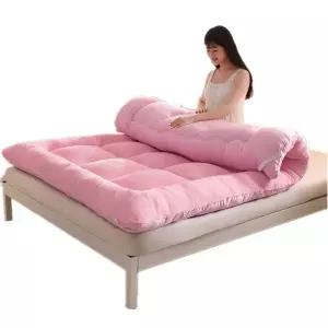 겨울 이불 패드 토퍼 싱글 매트 두꺼운 양면 더블