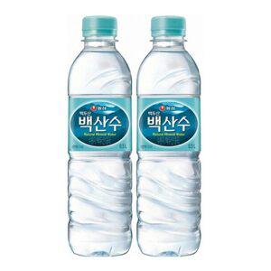 농심 백산수 500ml 80펫