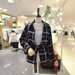 [대구백화점] [멜로디가든]앤듀체크셔츠나시세트(M25F8B123)