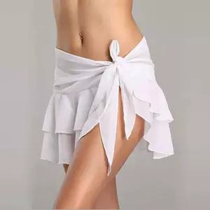 힙스카프 라인댄스 댄스복 프릴 무용 팬츠 공연복 하의