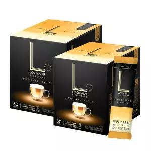 [남양] 루카스나인 스틱커피 라떼 시그니처 100T(50T+50T)