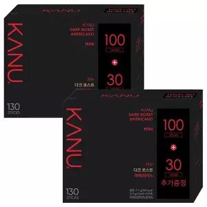 [카누] 미니 다크 로스트 아메리카노 130Tx2개