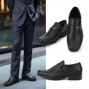 젠틀러슈 남성 캐주얼 정장 구두 슬립온 로퍼 쿠션 좋은 아웃솔 사무직구두 남자신발 단화 키높이 국내생산