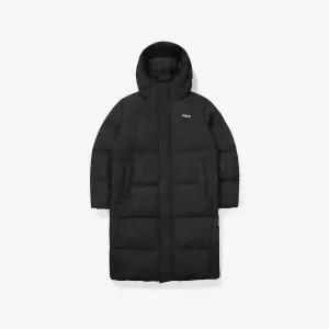 [FILA] 베이직 로고 롱패딩 (FS2DJG4104X_BLK)