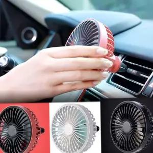 차량용 써큘레이터 부착형 송풍구 휴대용 차량용 선풍기 미니 자동차 냉풍기 통풍구 거치대 여름