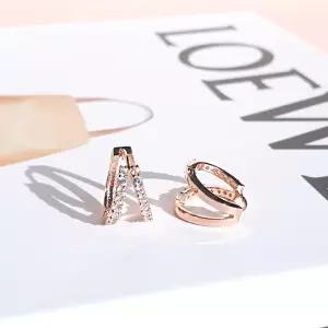 14K G.F 크로켓 원터치 링귀걸이 EA1875