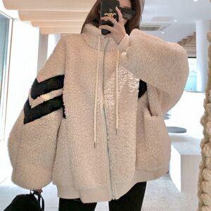 오버핏 가오리핏 예쁜 여성 양털 후리스 집업 자켓 아우터 겨울점퍼 겨울잠파 여성패딩 여성롱패딩