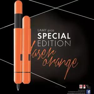 라미 피코 레이저 오렌지 한정판 볼펜