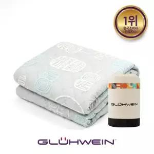 글루바인 전자파안심 분리난방 물세탁 전기요 퀸 + 멀티안전보관백