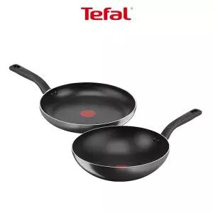 [테팔] 쿡이지 프라이팬 2종세트(팬28+웍28)