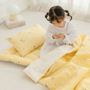 [쉬즈홈]두잉 순면 낮잠이불 베개 토퍼세트(베개솜/가방포함)