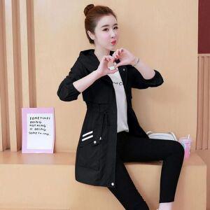 [신세계몰]여자봄옷 2컬러 야상 바람막이 후드 트렌치코트 후드집