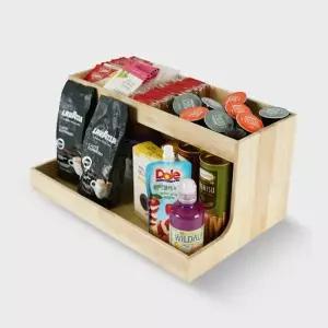 [텐바이텐]디자인엔씨 쿠키진열대 대 원목디스펜서 s052