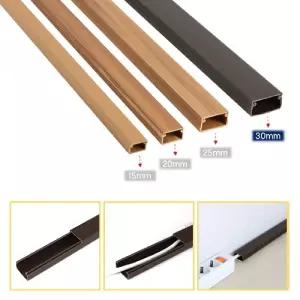 (2P) 우드몰딩 사각(30mm) 1M 덮개분리 배선정리/배선정리몰딩/전선몰딩/전선커버/선가리개/선정리대/보호