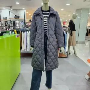 시슬리/애플아울렛/하이넥 퀼팅 롱 구스 다운점퍼 SAPDC4461