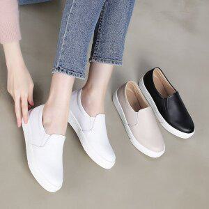 [바나나팜스]주니어 성인 단화 스완 가죽스니커즈 -250mm(cs)