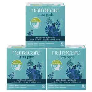 나트라케어 소형 14매 3팩 유기농 순면 생리대