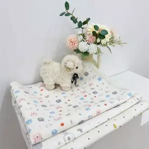 무형광 오가닉 방수요 유아 방수패드 소형 중형/어린이집낮잠이불/유아이불/아기여름이불/캐릭터이불