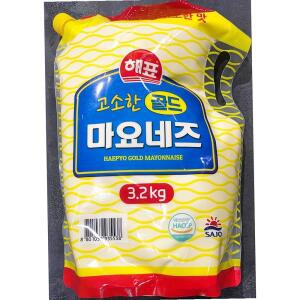 사조 마요네즈 스파우트팩 3.2kg 소스 양념