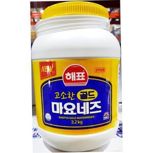 해표 은박 마요네즈 3.2kg 소스 조미료