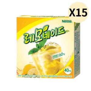 네슬레 레모네이드 에이드 음료 대용량 추천 40T X 15