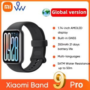 Xiaomi 스마트 밴드 9 Pro 1.74'' 디스플레이 팔찌 150개 이상의 스포츠 수면 모니터링 21일 배터리 5ATM