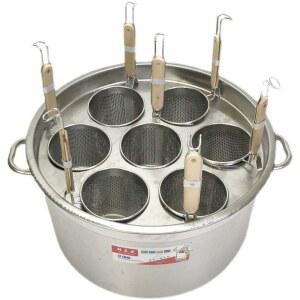 스텐 해면기 세트 냉면 업소용 면삶는기계 국수 소바면 7구